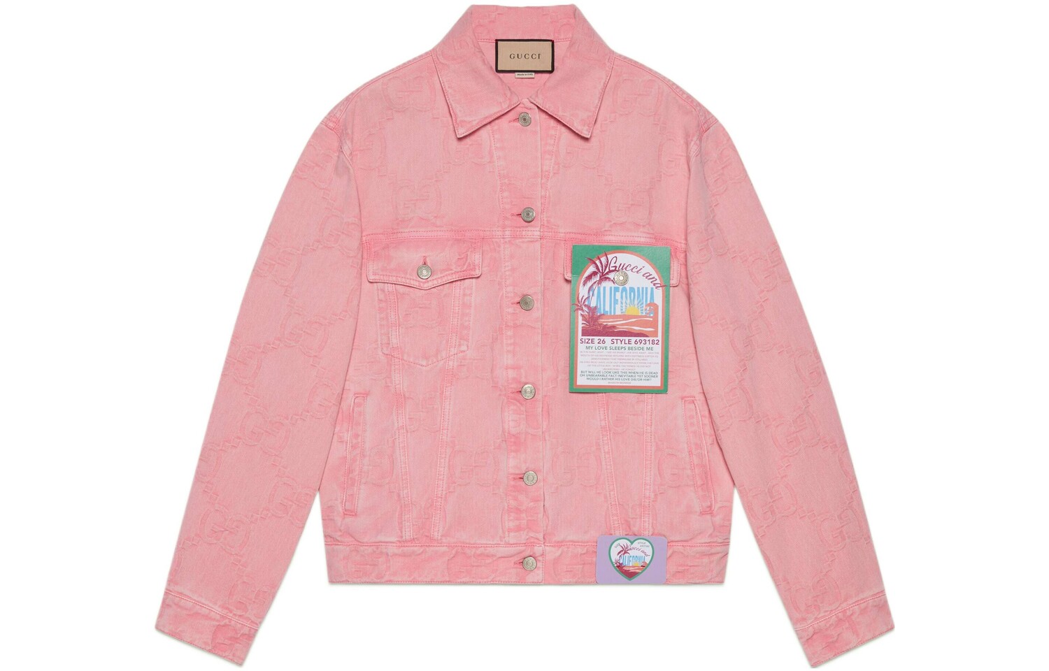 Куртка женская Gucci California Gg Supreme, розовый
Куртка женская Gucci California Gg Supreme, розовый