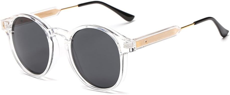 Мужские классические круглые солнцезащитные очки в стиле ретро, серая оправа, женские солнцезащитные очки с золотистыми дужками, унисекс, защита от ультрафиолета UV400 TYUVIVO, Grey-grey
Мужские классические круглые солнцезащитные очки в стиле ретро, серая оправа, женские солнцезащитные очки с золотистыми дужками, унисекс, защита от ультрафиолета UV400 TYUVIVO, Grey-grey