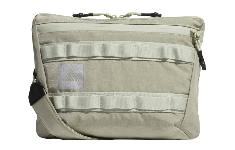 Полиамидная наплечная сумка через плечо унисекс серо-зеленая Adidas
Полиамидная наплечная сумка через плечо унисекс серо-зеленая Adidas