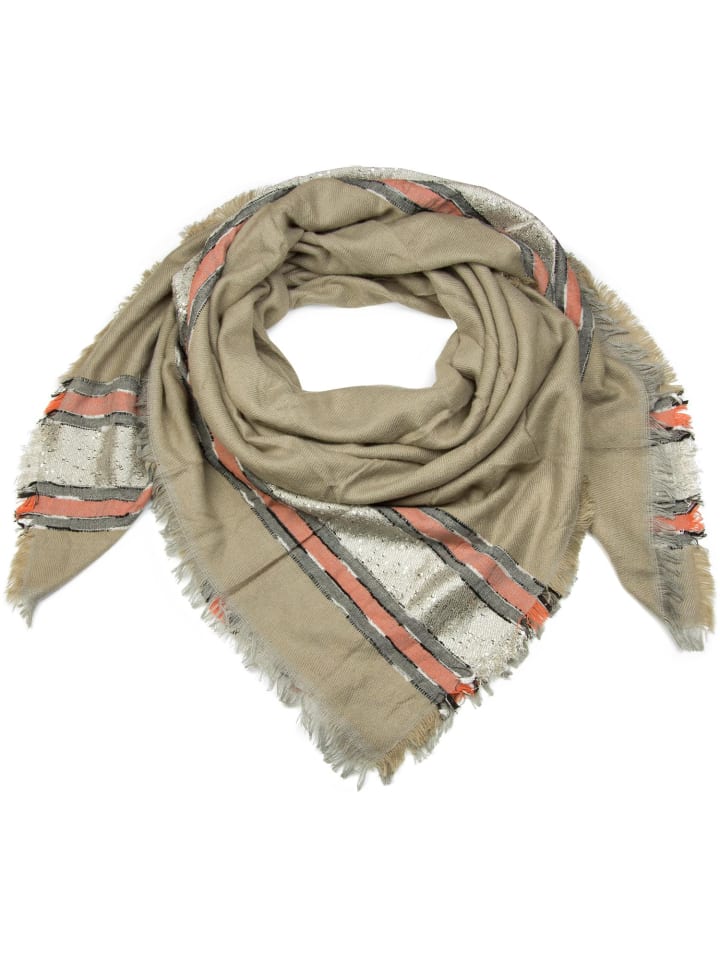 Бежевый шарф styleBREAKER
Бежевый шарф styleBREAKER