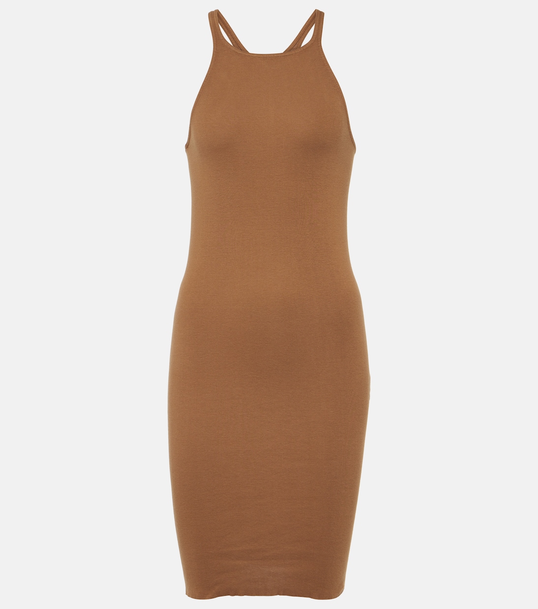 Мини-платье из хлопка Rick Owens, Khaki Brown
Мини-платье из хлопка Rick Owens, Khaki Brown