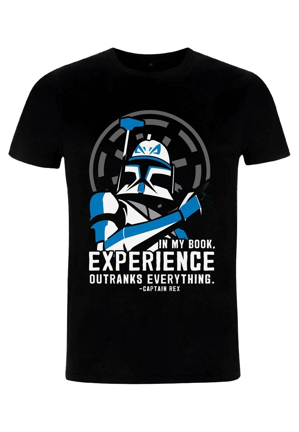 Футболка с принтом STAR WARS: CLONE WARS OUTRANKS EVERYTHING UNISEX Star Wars, черный
Футболка с принтом STAR WARS: CLONE WARS OUTRANKS EVERYTHING UNISEX Star Wars, черный