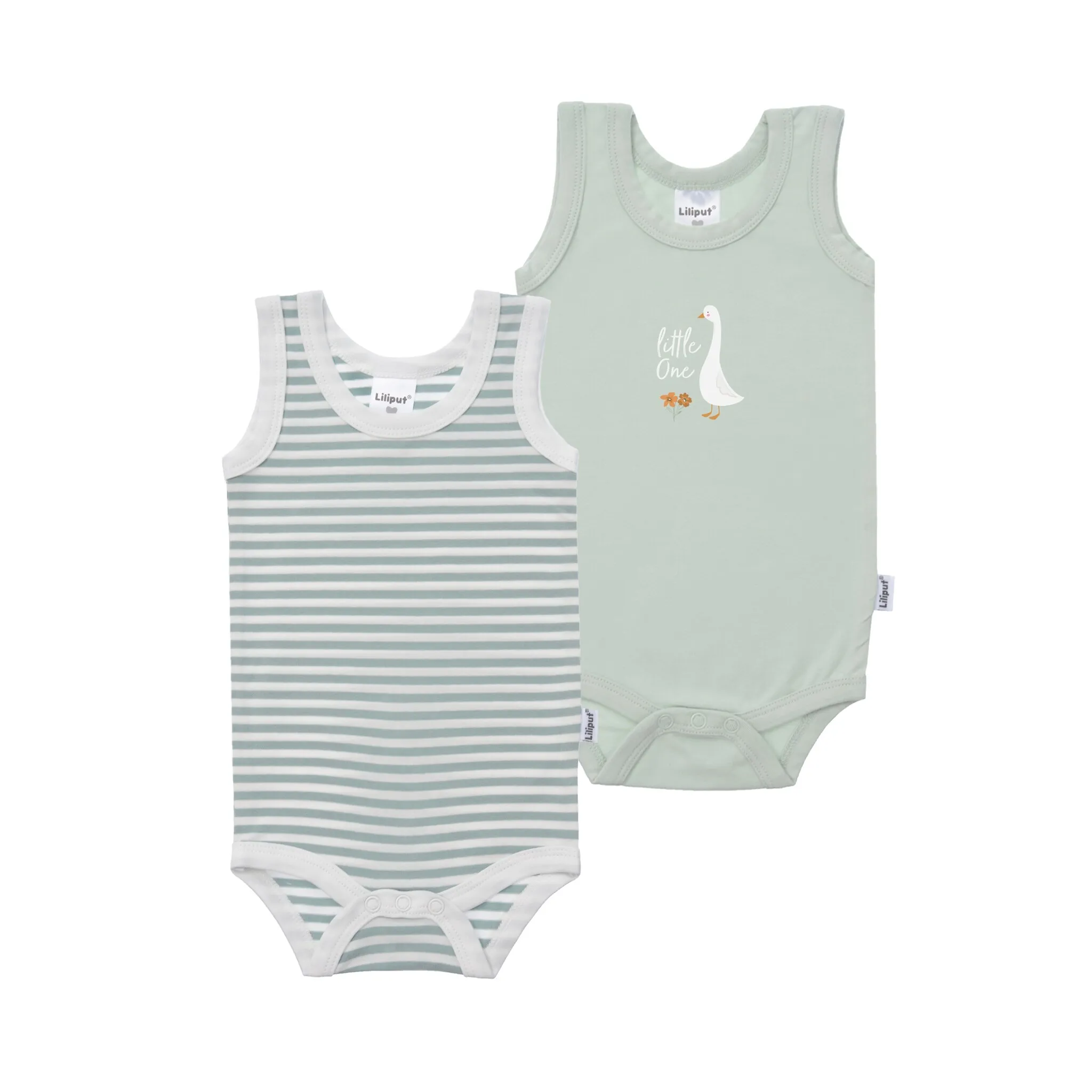 Лилипутовое боди «Гусь», с круглым вырезом Liliput, зеленый
Лилипутовое боди «Гусь», с круглым вырезом Liliput, зеленый