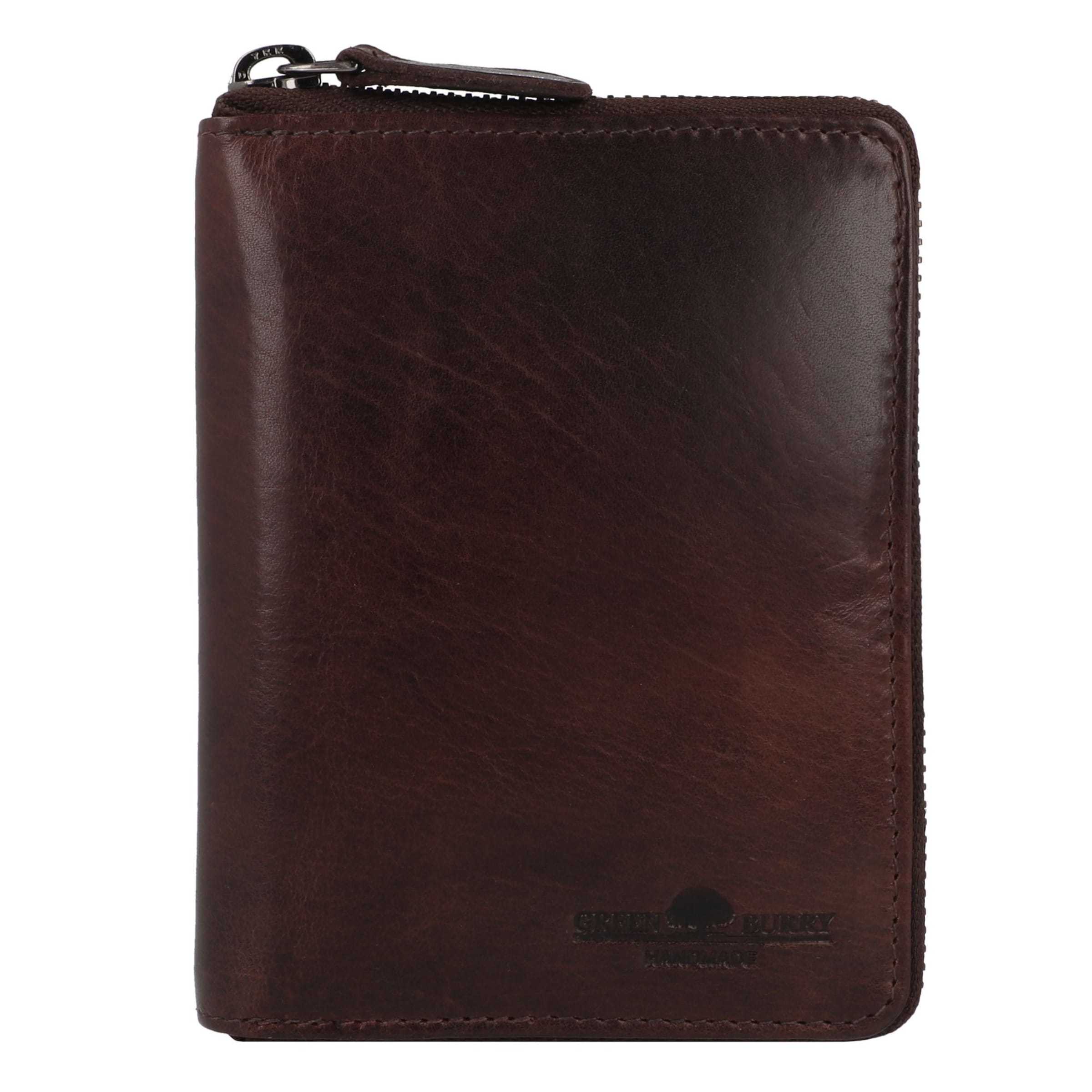 GREENBURRY Кошелек 'Newport' в темно-коричневом цвете
GREENBURRY Кошелек 'Newport' в темно-коричневом цвете