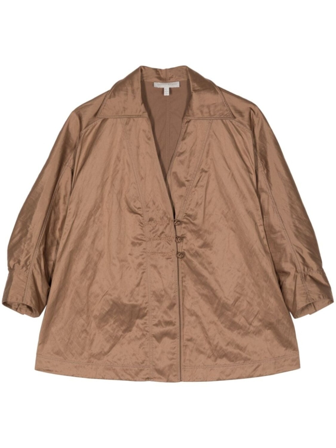 SHIATZY CHEN рубашка с жатым эффектом, коричневый
SHIATZY CHEN рубашка с жатым эффектом, коричневый