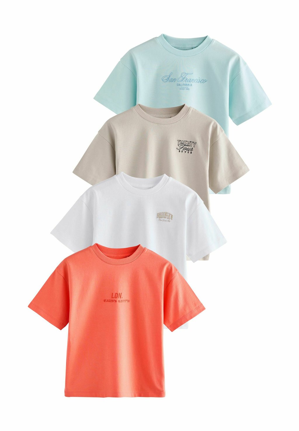 Футболка с принтом RELAXED FIT SHORT SLEEVE EMBROIDERED 4 PACK Next, белый
Футболка с принтом RELAXED FIT SHORT SLEEVE EMBROIDERED 4 PACK Next, белый