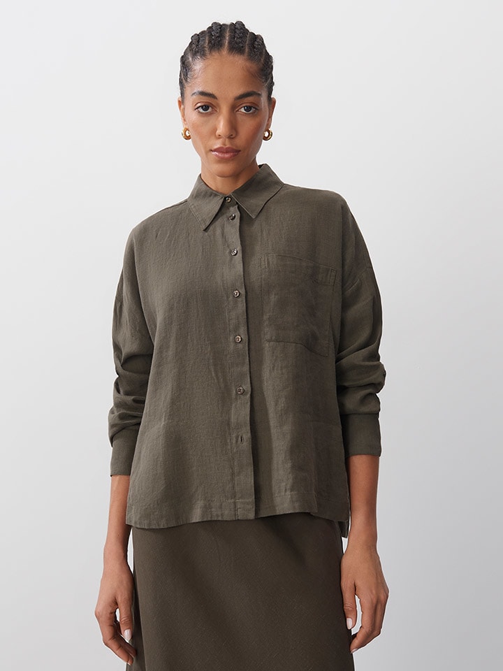 Рубашка Someday, хаки
Рубашка Someday, хаки