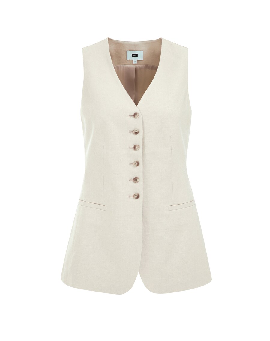 Жилет WE Fashion, бежевый
Жилет WE Fashion, бежевый