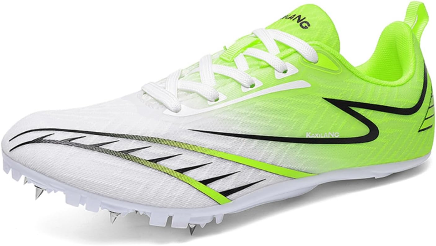 Мужские кроссовки для легкой атлетики Мужской стиль Низкие беговые кроссовки с полной карбоновой пластины для бега и прыжков Профессиональные мужские низкие кроссовки для бега Противоскользящие футбольные кроссовки Houdbdol, белый/зеленый
Мужские кроссовки для легкой атлетики Мужской стиль Низкие беговые кроссовки с полной карбоновой пластины для бега и прыжков Профессиональные мужские низкие кроссовки для бега Противоскользящие футбольные кроссовки Houdbdol, белый/зеленый