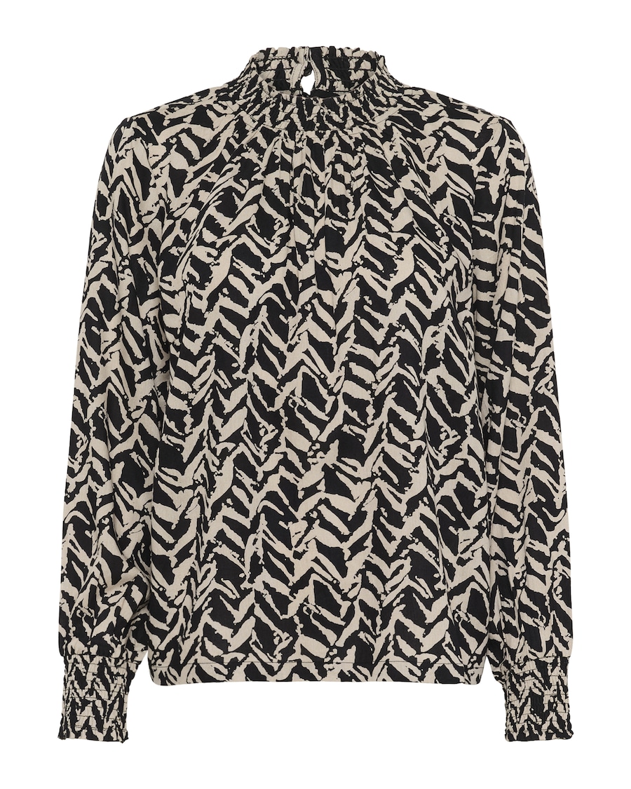 Блуза Kaffe Dina, бежевый/черный
Блуза Kaffe Dina, бежевый/черный