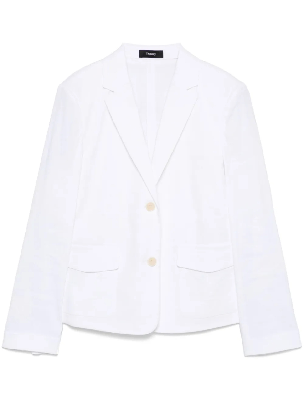 Однобортный пиджак Theory, белый
Однобортный пиджак Theory, белый