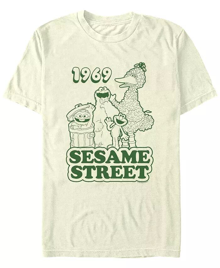 Футболка мужская с коротким рукавом Sesame Street Sesame 1969 Group Fifth Sun, слоновая кость/кремовый
Футболка мужская с коротким рукавом Sesame Street Sesame 1969 Group Fifth Sun, слоновая кость/кремовый
