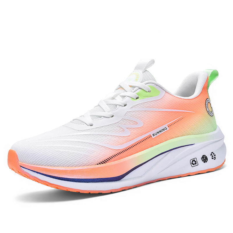 Дышащие амортизирующие повседневные кроссовки для подростков Wooden Rabbit, белый/оранжевый
Дышащие амортизирующие повседневные кроссовки для подростков Wooden Rabbit, белый/оранжевый