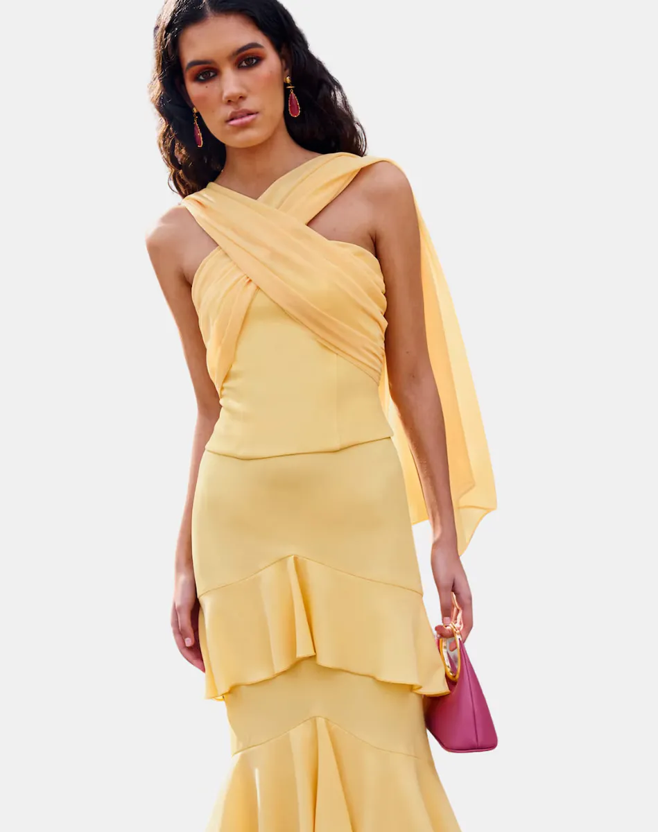 Женский топ с вырезом в форме сердца и задней молнией MIPHAI, желтый
Женский топ с вырезом в форме сердца и задней молнией MIPHAI, желтый