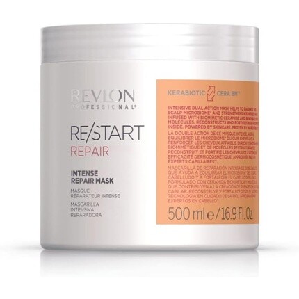 Re/Start Repair Интенсивная восстанавливающая маска 500 мл, Revlon
Re/Start Repair Интенсивная восстанавливающая маска 500 мл, Revlon