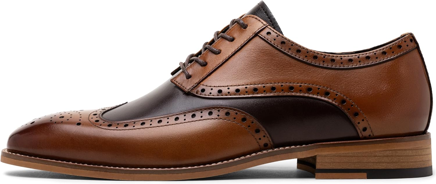 Мужские классические туфли Jousen из кожи, оксфорды и дерби, броги с крылышками, коричневый
Мужские классические туфли Jousen из кожи, оксфорды и дерби, броги с крылышками, коричневый