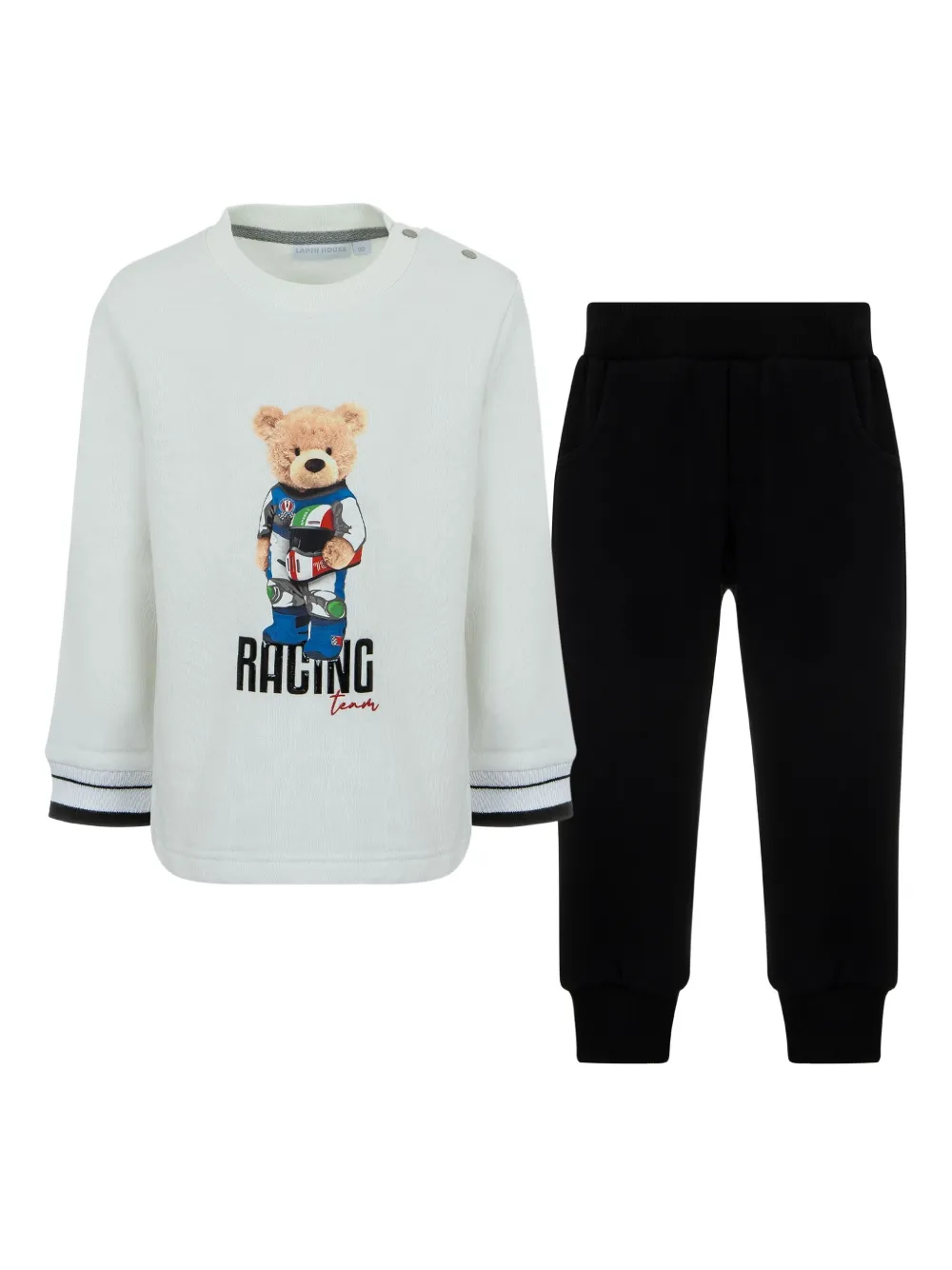 Спортивный костюм с принтом Lapin House, белый
Спортивный костюм с принтом Lapin House, белый