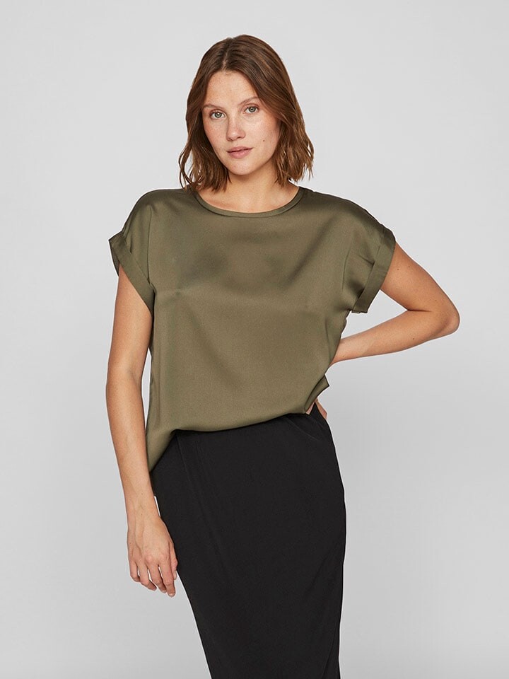 Блуза Vila Shirt, хаки
Блуза Vila Shirt, хаки