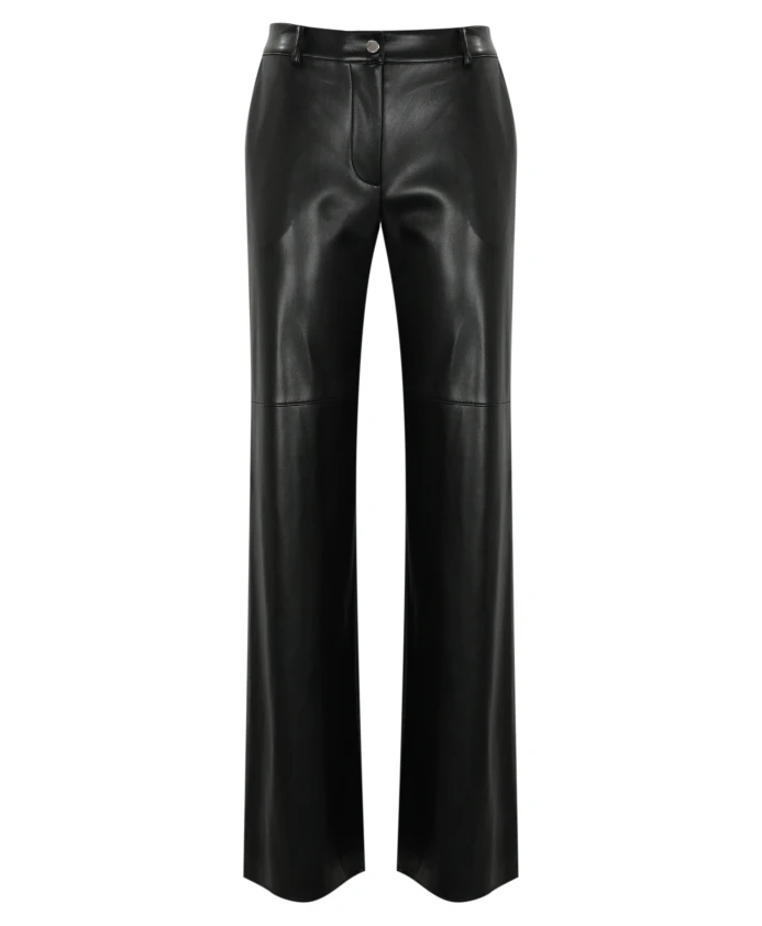 Широкие брюки из искусственной кожи Patrizia Pepe, черный
Широкие брюки из искусственной кожи Patrizia Pepe, черный