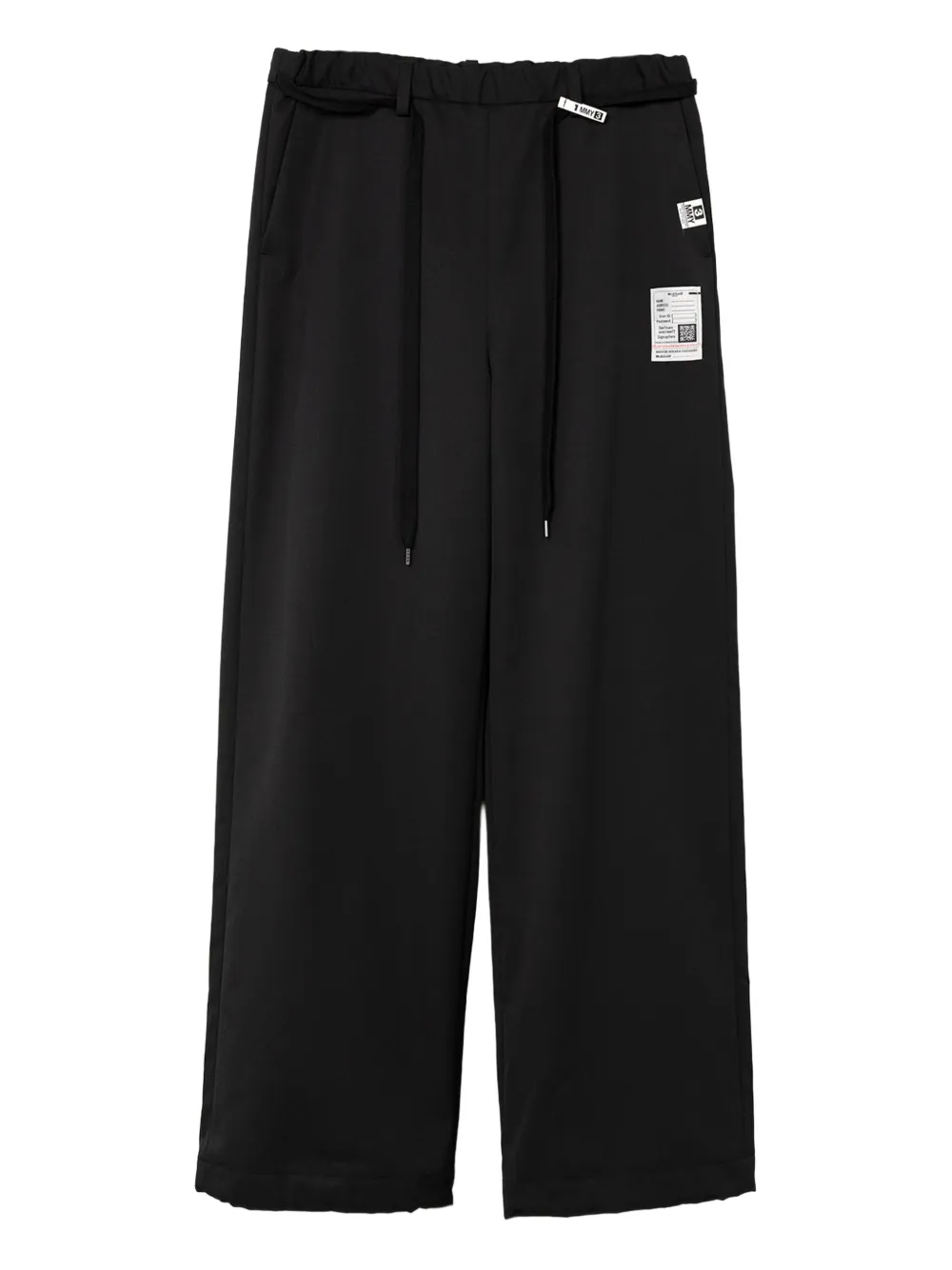 Брюки с кулиской Maison Mihara Yasuhiro, черный
Брюки с кулиской Maison Mihara Yasuhiro, черный