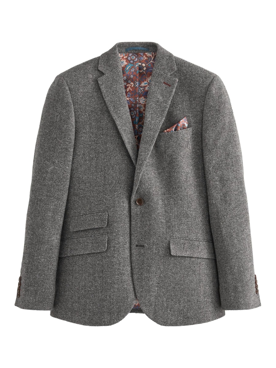 Приталенный пиджак Next Nova Fides, серый/темно-серый
Приталенный пиджак Next Nova Fides, серый/темно-серый