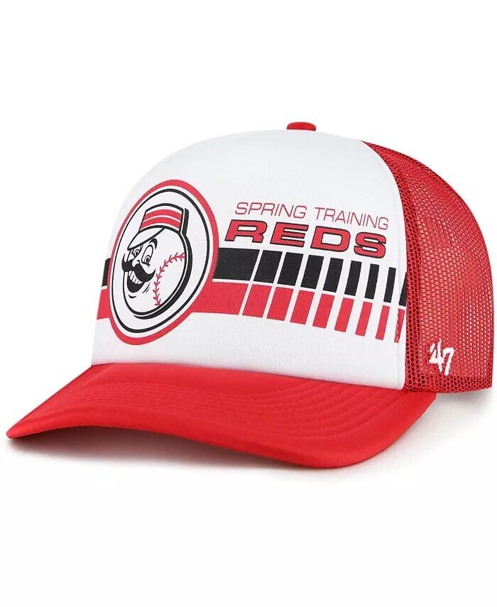 Мужская бело-красная регулируемая шапка Cincinnati Reds 2024 Spring Training Foam Trucker '47 Brand, белый
Мужская бело-красная регулируемая шапка Cincinnati Reds 2024 Spring Training Foam Trucker '47 Brand, белый