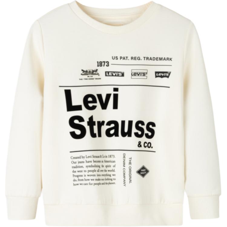 Levis Толстовка Levi's белый эгрет для детей 3-7 лет
Levis Толстовка Levi's белый эгрет для детей 3-7 лет