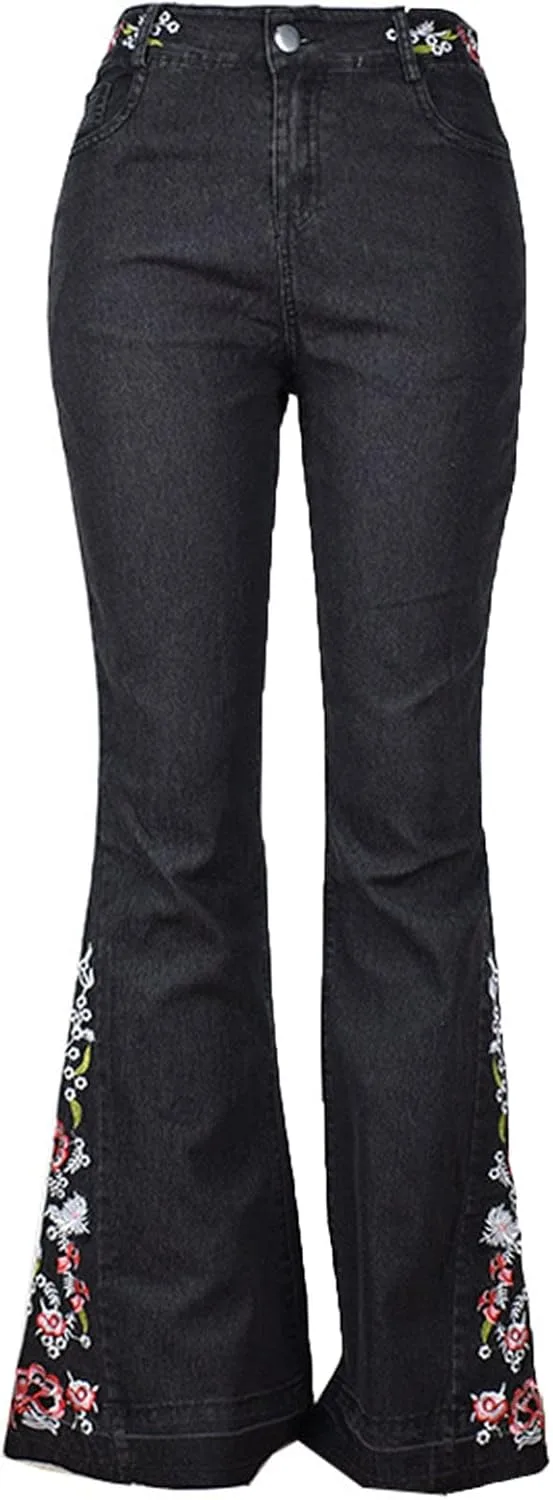 Женские джинсы с вышивкой Mid Rise Flare DGHM-JLMY
Женские джинсы с вышивкой Mid Rise Flare DGHM-JLMY