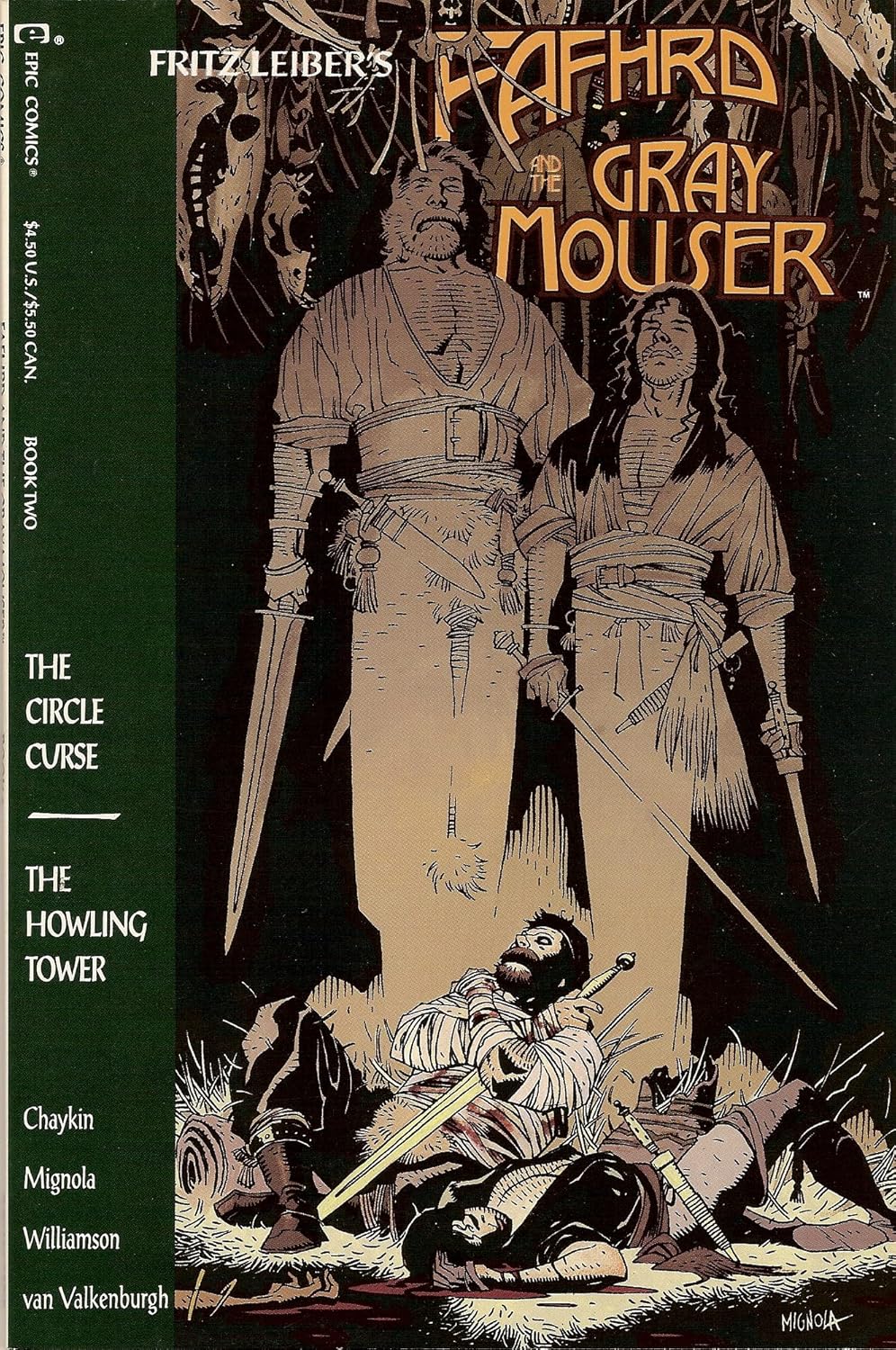 Fafhrd and the Gray Mouser #2 Eric Comics (Comic book Company)
Fafhrd and the Gray Mouser #2 Eric Comics (Comic book Company)