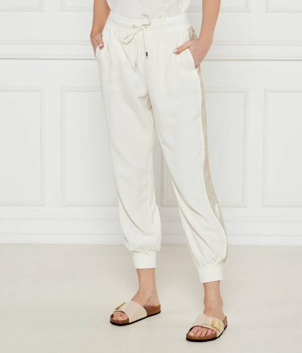 Штаны спортивные Liu Jo Sport Regular Fit, экрю
Штаны спортивные Liu Jo Sport Regular Fit, экрю