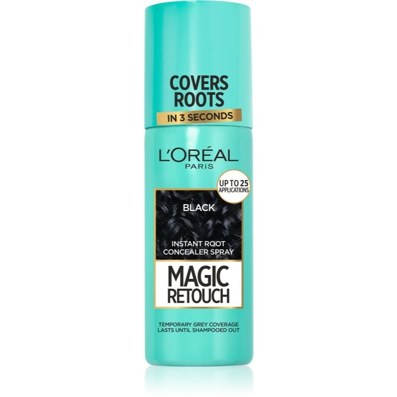 L’Oréal Paris Magic Retouch спрей для мгновенной ретуши корней, оттенок Black, 75 мл Inna Marka 
L’Oréal Paris Magic Retouch спрей для мгновенной ретуши корней, оттенок Black, 75 мл Inna Marka