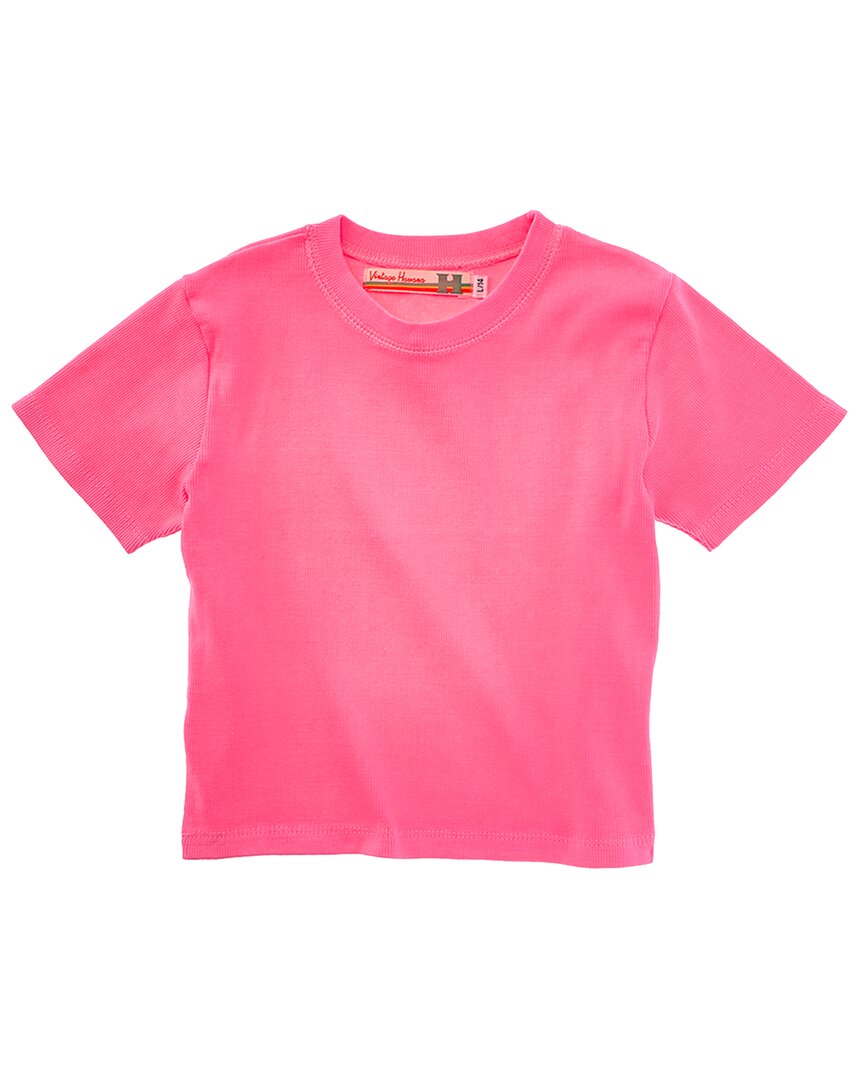 Винтажная детская футболка с рубчиком Havana Vintage Havana, розовый
Винтажная детская футболка с рубчиком Havana Vintage Havana, розовый