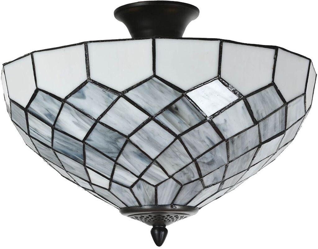 Потолочный светильник Clayre & Eef Tiffany Ø 41x24 см, серое стекло Clayre&Eef, серый
Потолочный светильник Clayre & Eef Tiffany Ø 41x24 см, серое стекло Clayre&Eef, серый