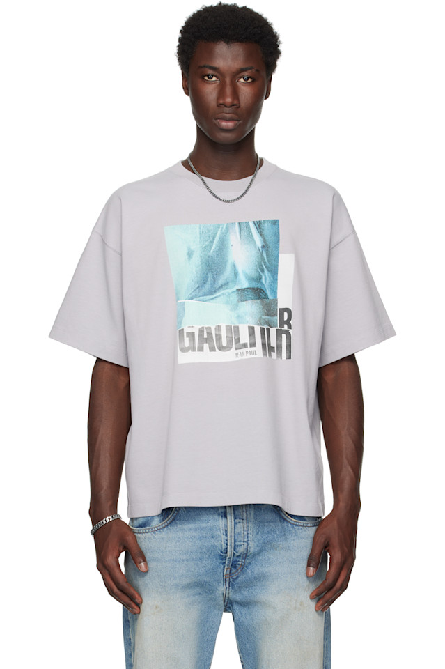 Принтованная оверсайз футболка с водным принтом Jean Paul Gaultier, мультиколор
Принтованная оверсайз футболка с водным принтом Jean Paul Gaultier, мультиколор