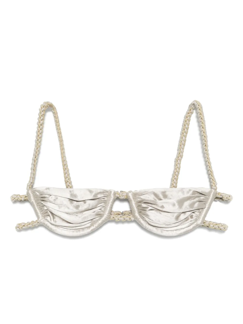 Топ бикини с цепочками Isa Boulder, серый
Топ бикини с цепочками Isa Boulder, серый