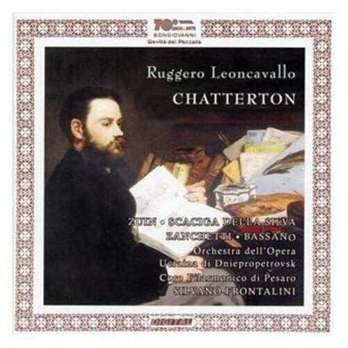 CD диск Leoncavallo / Zuin / Silva / Bassano / Frontalini: Chatterton
CD диск Leoncavallo / Zuin / Silva / Bassano / Frontalini: Chatterton