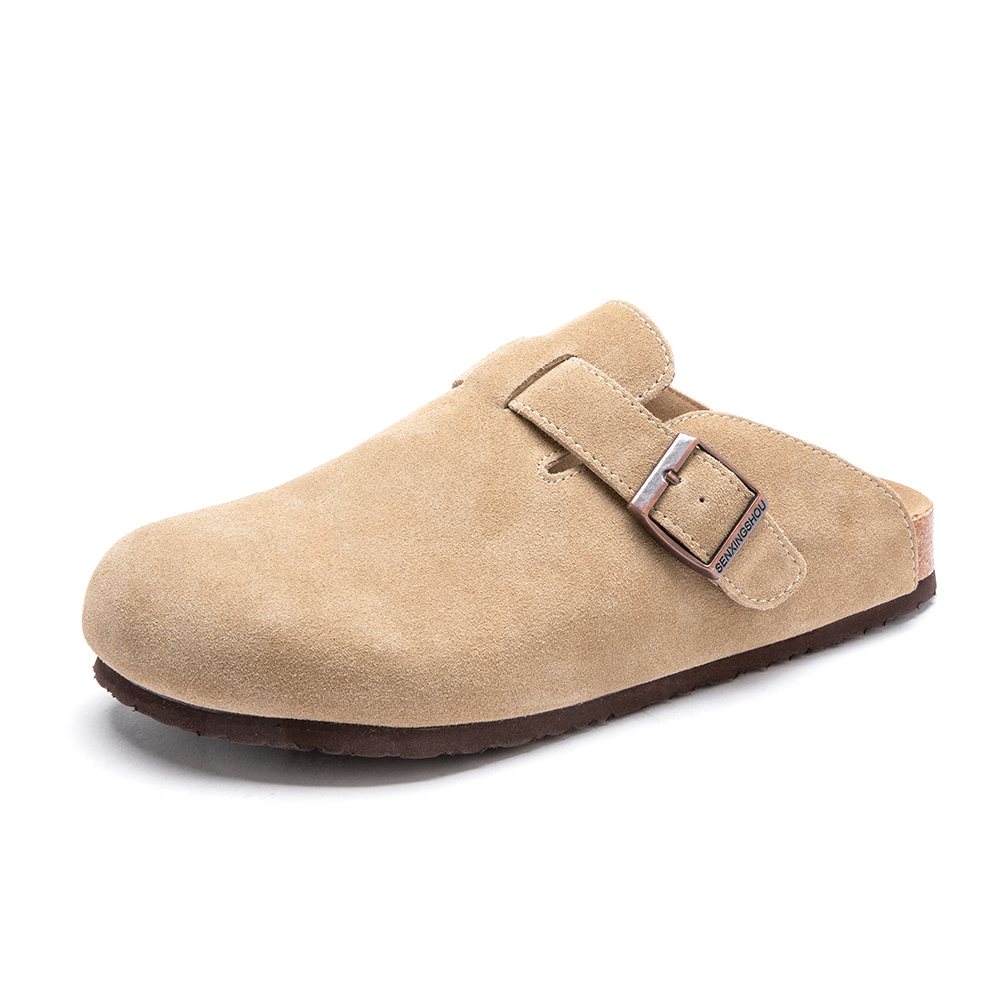 Закрытые тапочки мужские Mo Xu, каштановые
Закрытые тапочки мужские Mo Xu, каштановые