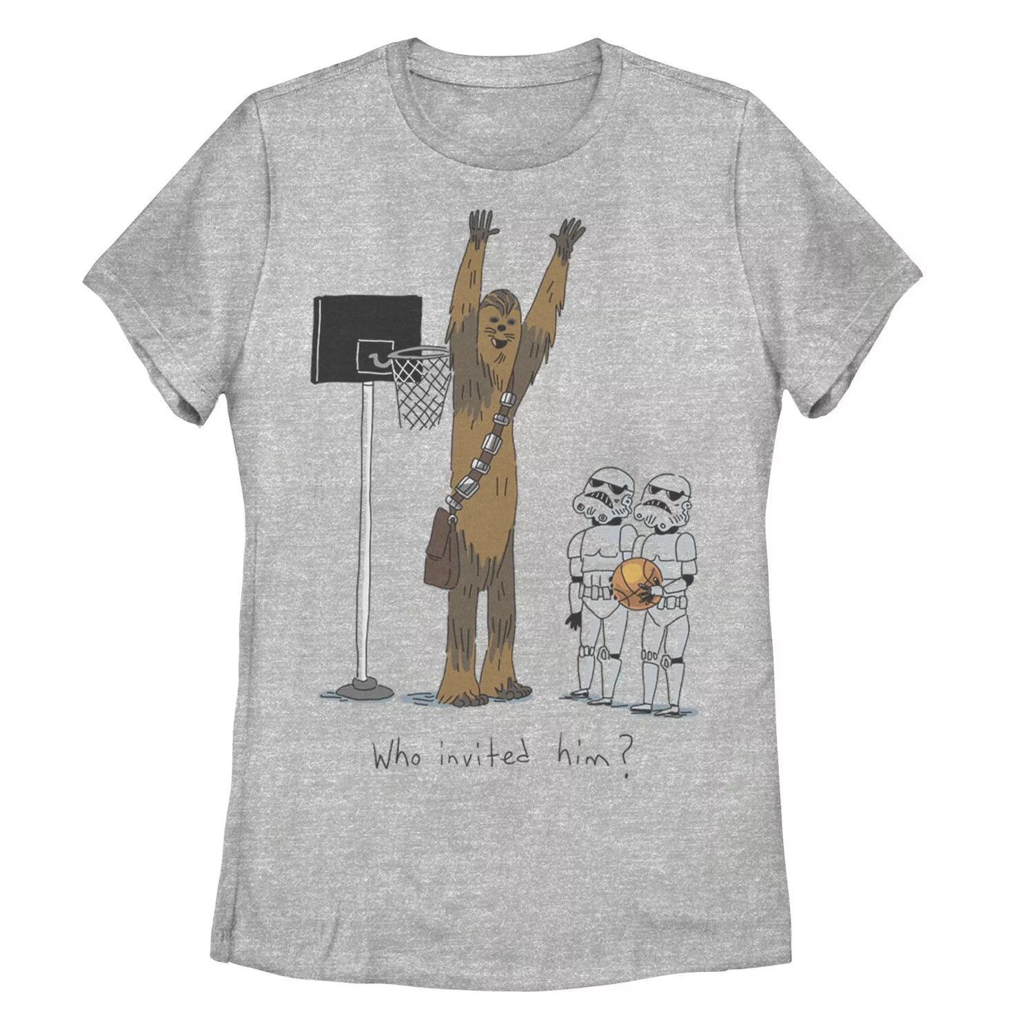 Юниорская баскетбольная футболка «Звездные войны с Чубаккой, которая его пригласила» Licensed Character 
Юниорская баскетбольная футболка «Звездные войны с Чубаккой, которая его пригласила» Licensed Character