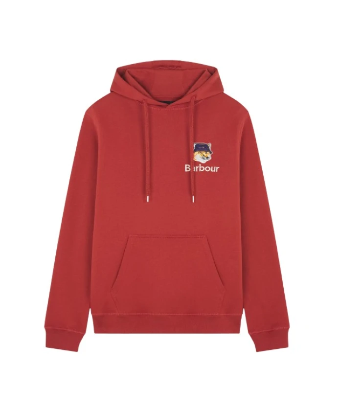 Толстовка с изображением головы лисы, выжженная красным Barbour, красный
Толстовка с изображением головы лисы, выжженная красным Barbour, красный