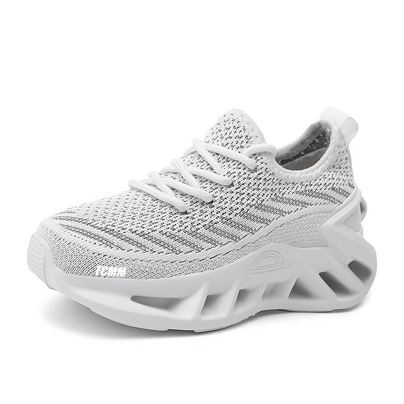 Износостойкие, дышащие, нескользящие, низкие повседневные кроссовки для детей FCMM, белый 
Износостойкие, дышащие, нескользящие, низкие повседневные кроссовки для детей FCMM, белый