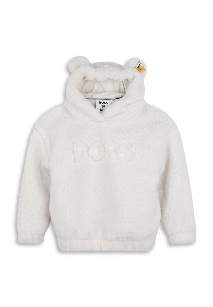 Джемпер BOSS Kidswear STEIFF HOODED UNISEX, Ivory/Off-White
Джемпер BOSS Kidswear STEIFF HOODED UNISEX, Ivory/Off-White