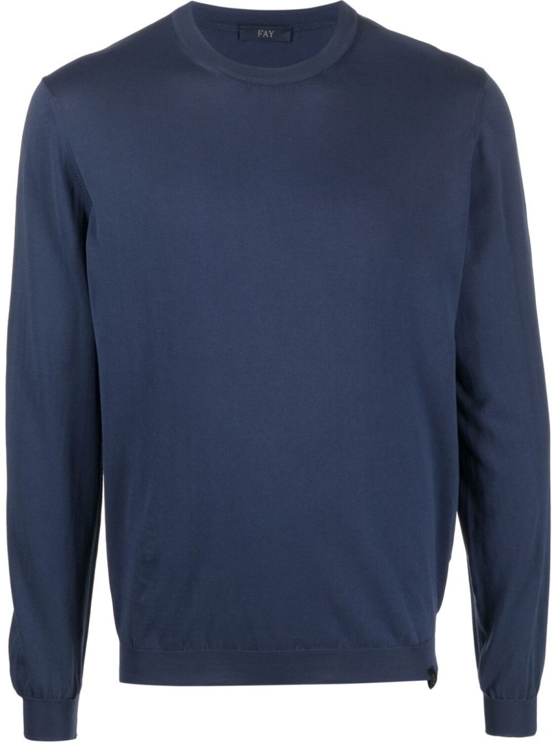 Fay джемпер тонкой вязки с круглым вырезом, синий
Fay джемпер тонкой вязки с круглым вырезом, синий