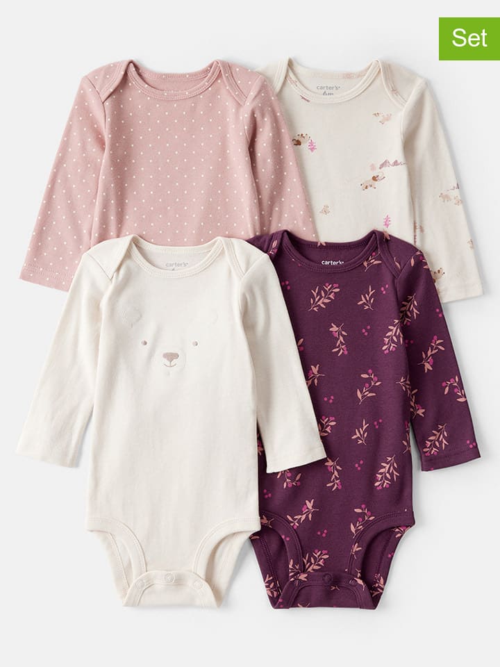 Carter's Комплект из 4 разноцветных боди
Carter's Комплект из 4 разноцветных боди