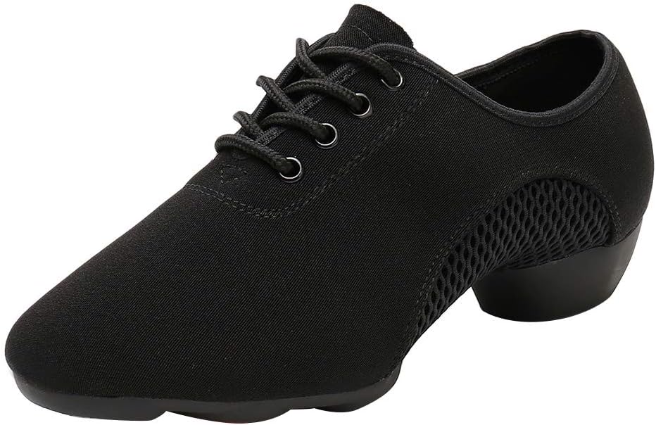 Туфли для латинских танцев JUODVMP для женщин и мужчин, для практики, с завязками, закрытый носок, стандартные бальные, для обучения и выступлений, модель LHD-NJB, черный
Туфли для латинских танцев JUODVMP для женщин и мужчин, для практики, с завязками, закрытый носок, стандартные бальные, для обучения и выступлений, модель LHD-NJB, черный