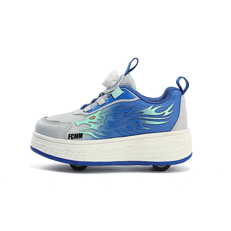 Детские кроссовки для бега FCMM, серый/синий 
Детские кроссовки для бега FCMM, серый/синий