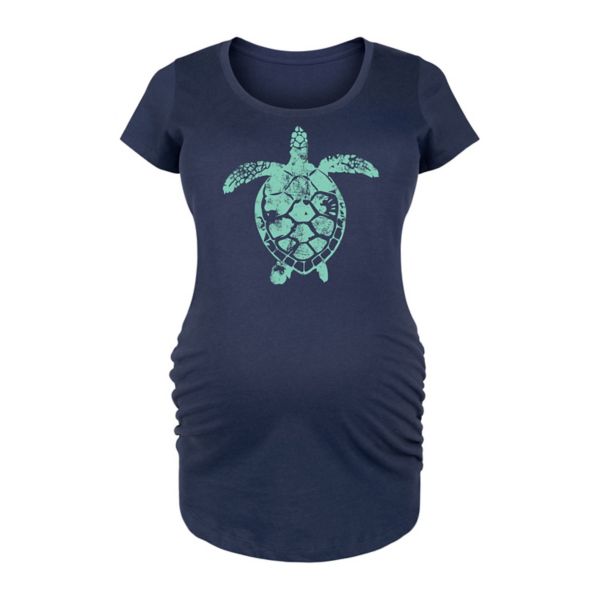 Футболка с принтом "Морская черепаха" для беременных Unbranded, синий
Футболка с принтом "Морская черепаха" для беременных Unbranded, синий