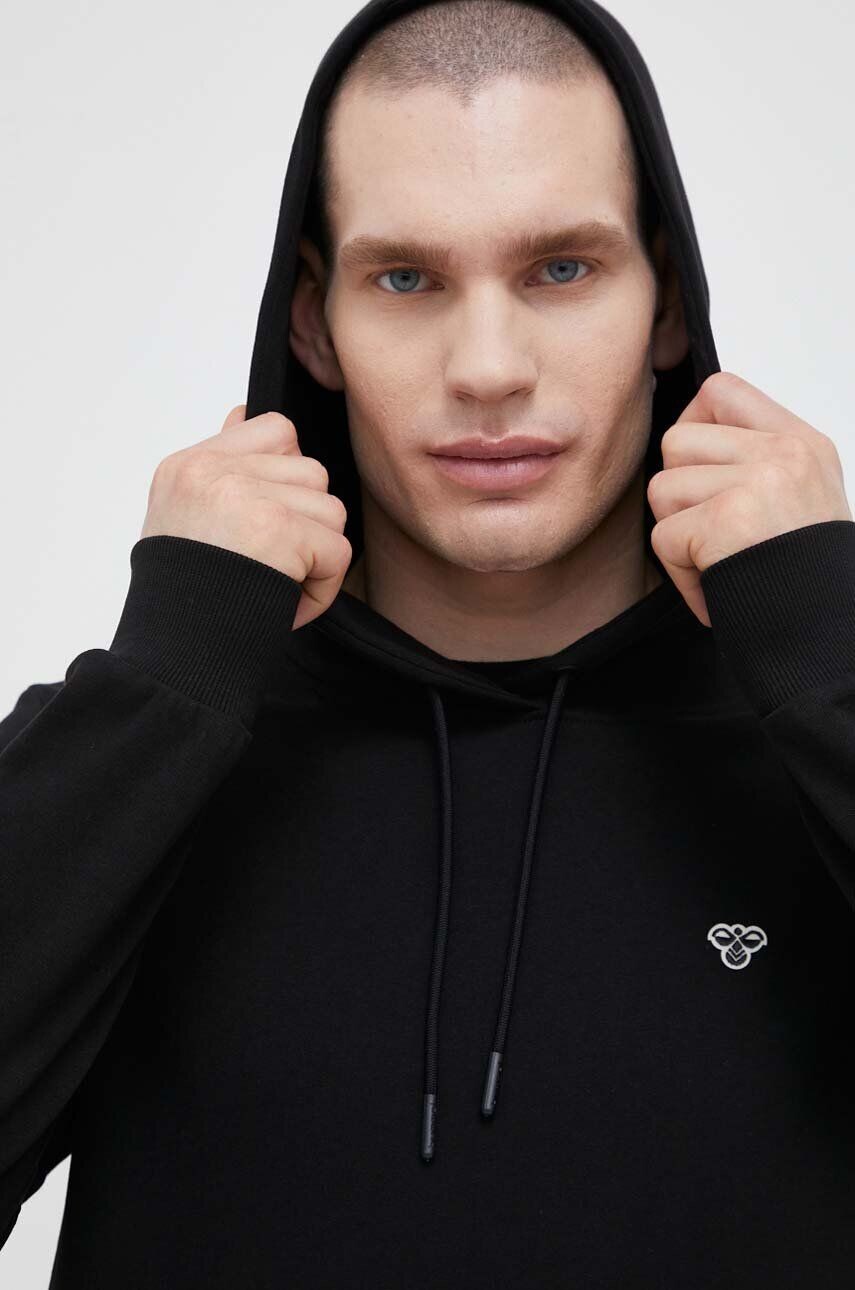 Хлопковая толстовка Hummel, черный
Хлопковая толстовка Hummel, черный