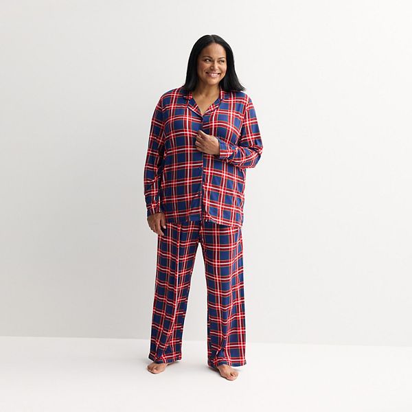 Комплект пижамы Plus size в клетку tolli Jammies For Your Families
Комплект пижамы Plus size в клетку tolli Jammies For Your Families