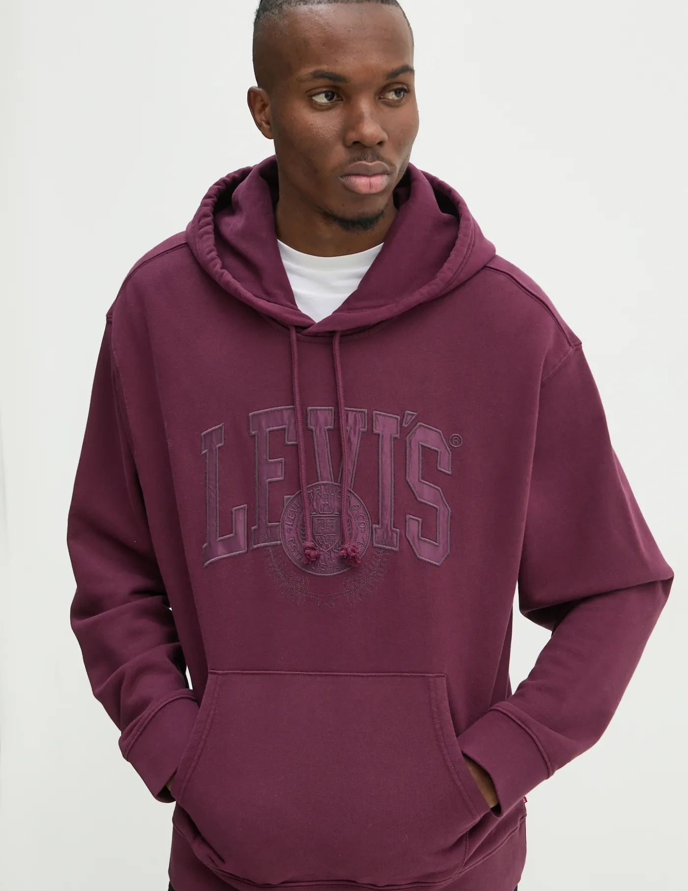 Хлопковая толстовка Levi's, гранатовый
Хлопковая толстовка Levi's, гранатовый