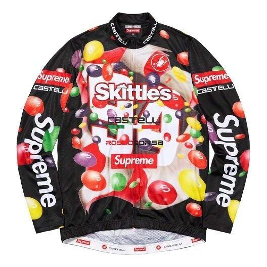 Спортивная футболка x skittles x castelli l/s cycling jersey 'multi-color' Supreme, мультиколор
Спортивная футболка x skittles x castelli l/s cycling jersey 'multi-color' Supreme, мультиколор